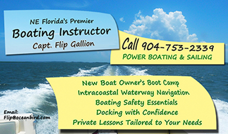 Flip Gallion, Boating Instructor